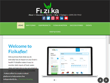 Tablet Screenshot of fizikagroup.com